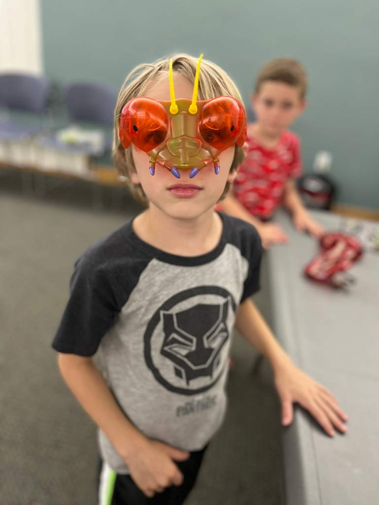 Bug day at the library 